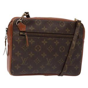 LOUIS VUITTON Monogram Pochette Sports Clutch Bag LV Auth